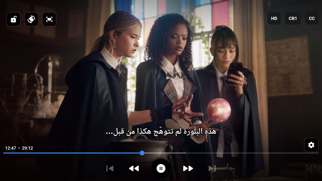 Illustration: Video Pulse playing a series on Android TV after subscribing